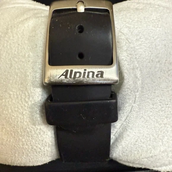 Alpina Seastrong Diver Chronograph Date Sports Mens Watch - Picture 5 of 8